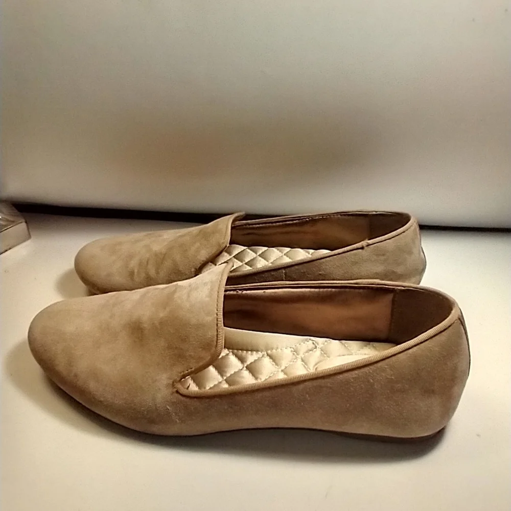 Birdies The Starling Suede Leather Slip On Loafers Shoes Women's sz 7.
